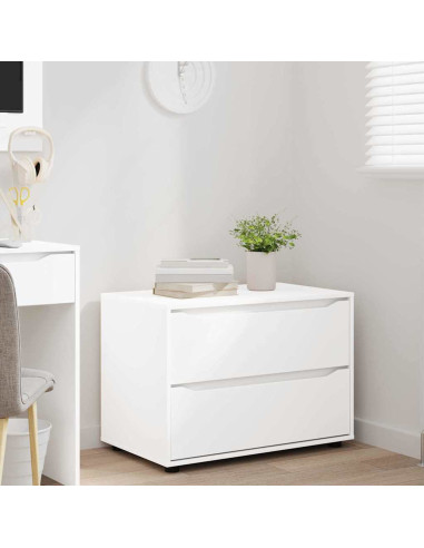 Armadio Bianco 80 x 48 x 57 cm Legno multistrato