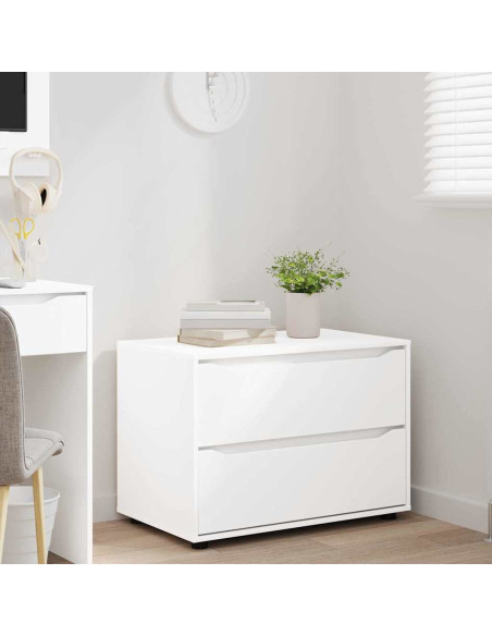 Armadio Bianco 80 x 48 x 57 cm Legno multistrato