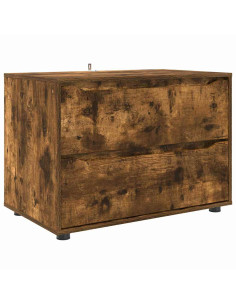 Armadio Rovere fumé 80 x 48 x 57 cm Legno multistrato 2