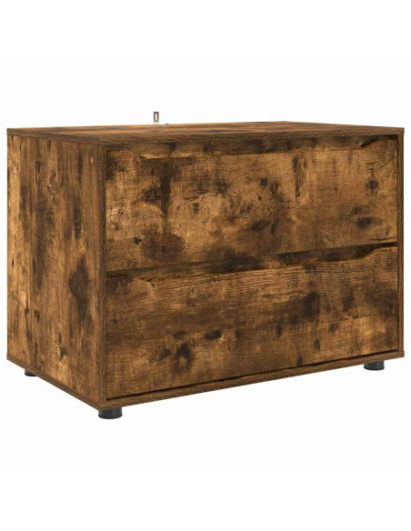 Armadio Rovere fumé 80 x 48 x 57 cm Legno multistrato