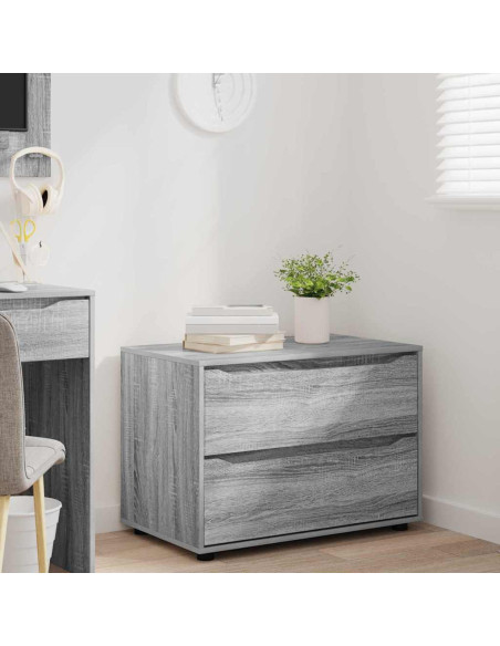 Armadio Grigio Sonoma 80 x 48 x 57 cm Legno multistrato