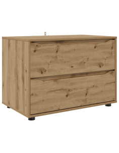 Armadio Rovere artigianale 80 x 48 x 57 cm Legno multistrato 2