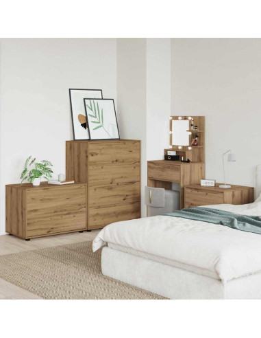 Armadio Rovere artigianale 80 x 48 x 57 cm Legno multistrato