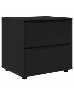 Armadio Nero 60 x 48 x 57 cm Legno multistrato 2