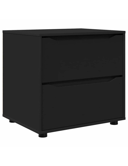 Armadio Nero 60 x 48 x 57 cm Legno multistrato