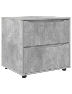Armadio Grigio cemento 60 x 48 x 57 cm Legno multistrato 2