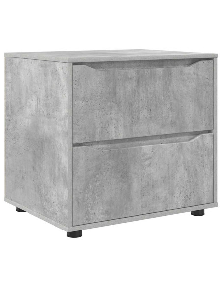 Armadio Grigio cemento 60 x 48 x 57 cm Legno multistrato