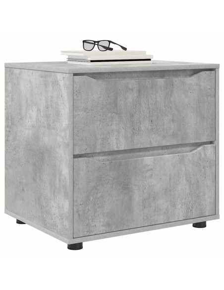 Armadio Grigio cemento 60 x 48 x 57 cm Legno multistrato