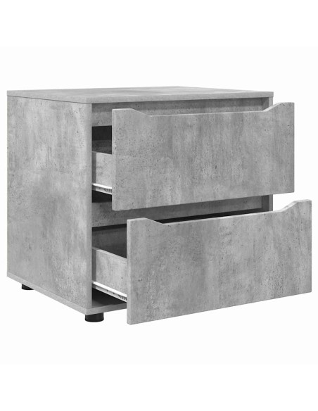 Armadio Grigio cemento 60 x 48 x 57 cm Legno multistrato
