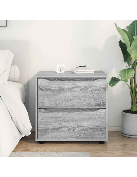 Armadio Grigio Sonoma 60 x 48 x 57 cm Legno multistrato