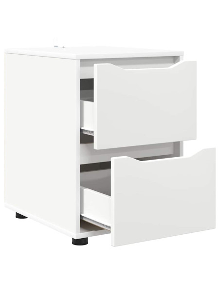 Armadio Bianco 40 x 48 x 57 cm Legno multistrato