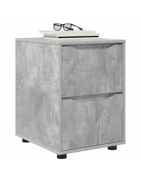 Armadio Grigio cemento 40 x 48 x 57 cm Legno multistrato