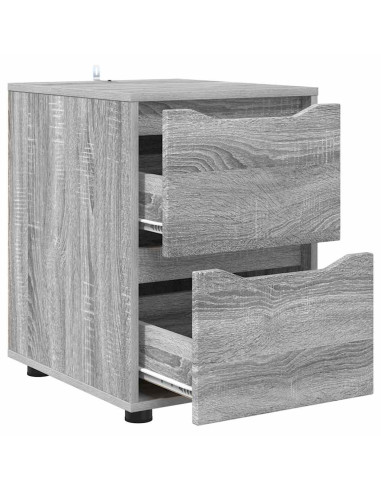 Armadio Grigio Sonoma 40 x 48 x 57 cm Legno multistrato