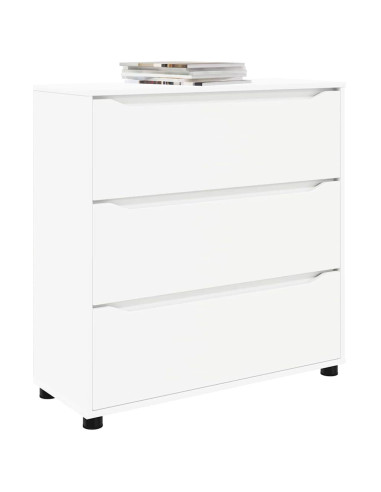 Armadio Bianco 80 x 31 x 81 cm Legno multistrato