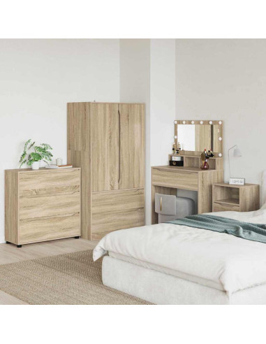 Armadio Rovere Sonoma 80 x 31 x 81 cm Legno multistrato