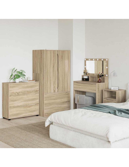 Armadio Rovere Sonoma 80 x 31 x 81 cm Legno multistrato