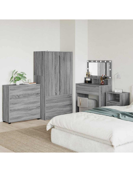Armadio Grigio Sonoma 80 x 31 x 81 cm Legno multistrato