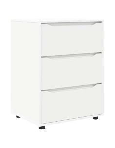 Armadio Bianco 60 x 48 x 81 cm Legno multistrato 2