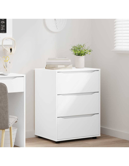 Armadio Bianco 60 x 48 x 81 cm Legno multistrato