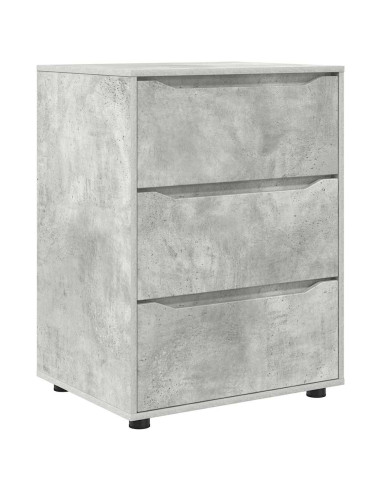 Armadio Grigio cemento 60 x 48 x 81 cm Legno multistrato