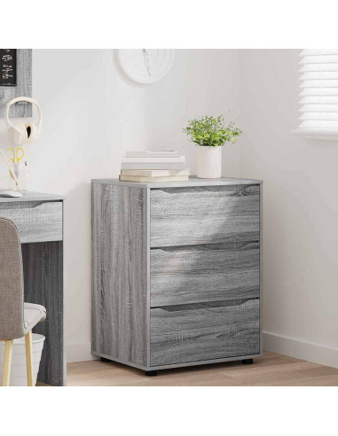 Armadio Grigio Sonoma 60 x 48 x 81 cm Legno multistrato