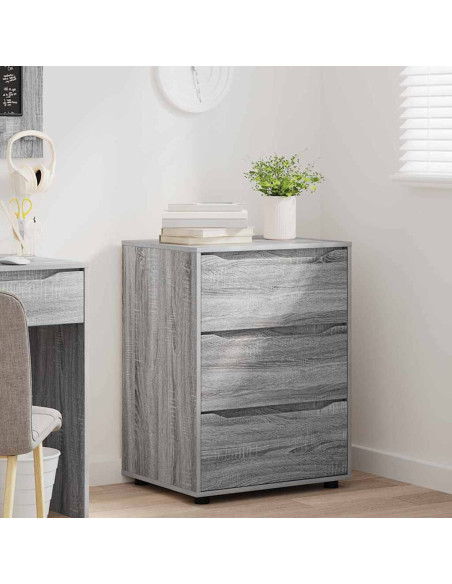 Armadio Grigio Sonoma 60 x 48 x 81 cm Legno multistrato