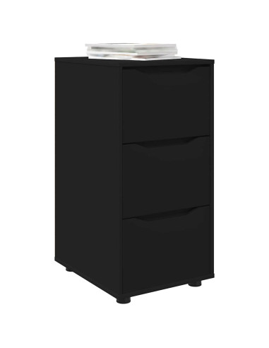 Armadio Nero 40 x 48 x 81 cm Legno multistrato