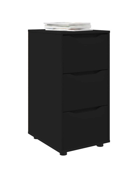 Armadio Nero 40 x 48 x 81 cm Legno multistrato