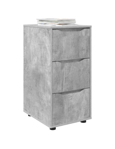 Armadio Grigio cemento 40 x 48 x 81 cm Legno multistrato