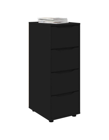 Armadio Nero 40 x 48 x 105 cm Legno multistrato