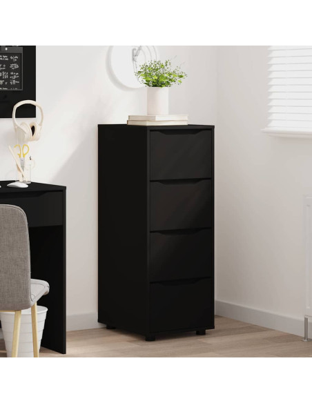 Armadio Nero 40 x 48 x 105 cm Legno multistrato