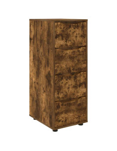 Armadio Rovere fumé 40 x 48 x 105 cm Legno multistrato 2