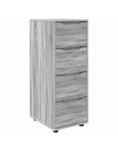 Armadio Grigio Sonoma 40 x 48 x 105 cm Legno multistrato 2