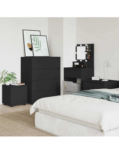 Mobile da Bagno Nero 40,5 x 40 x 44 cm Legno multistrato