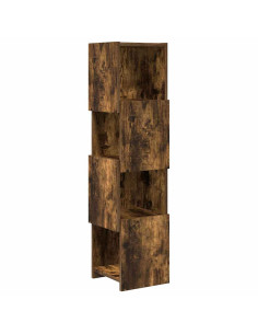 Mobile angolare Rovere fumé 25,5x25x102cm Legno multistrato 2