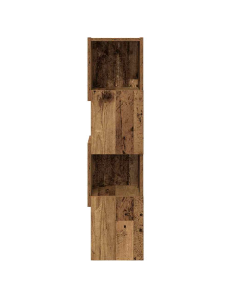 Mobile angolare Legno vecchio 25,5x25x102cm Legno multistrato