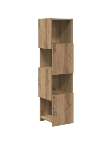 Mobile angolare Rovere artigianale 25,5x25x102cm