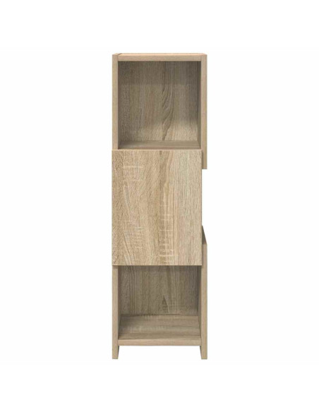 Mobile angolare Rovere Sonoma 25,5x25x80cm Legno multistrato