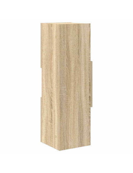 Mobile angolare Rovere Sonoma 25,5x25x80cm Legno multistrato