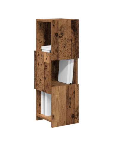 Mobile angolare Legno vecchio 25,5x25x80cm Legno multistrato