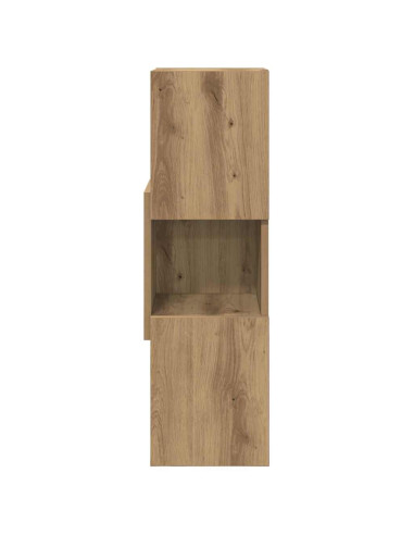 Mobile angolare Rovere artigianale 25,5x25x80cm