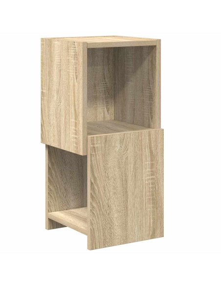 Mobile angolare Rovere Sonoma 25,5x25x55cm Legno multistrato