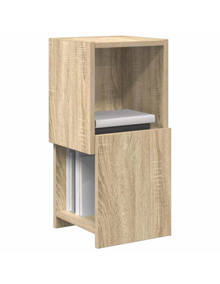 Mobile angolare Rovere Sonoma 25,5x25x55cm Legno multistrato