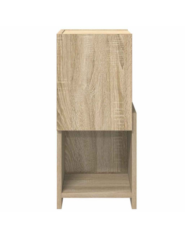 Mobile angolare Rovere Sonoma 25,5x25x55cm Legno multistrato