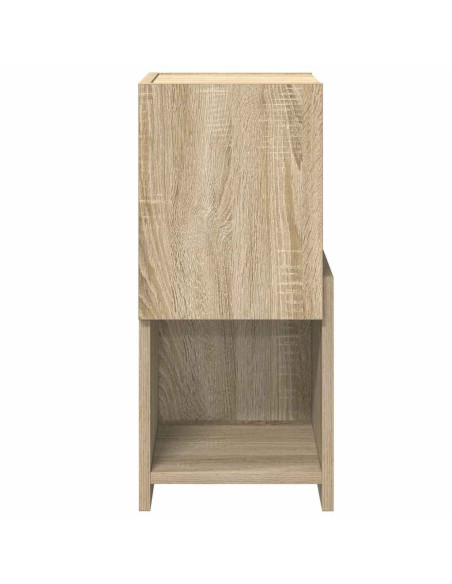 Mobile angolare Rovere Sonoma 25,5x25x55cm Legno multistrato