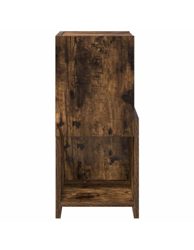 Mobile angolare Rovere fumé 25,5x25x55cm Legno multistrato