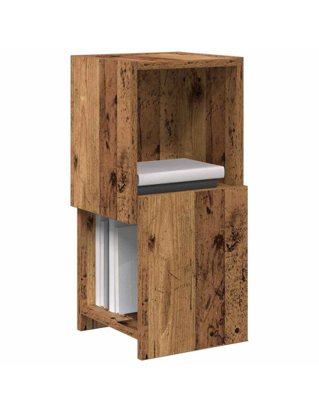 Mobile angolare Legno vecchio 25,5x25x55cm Legno multistrato