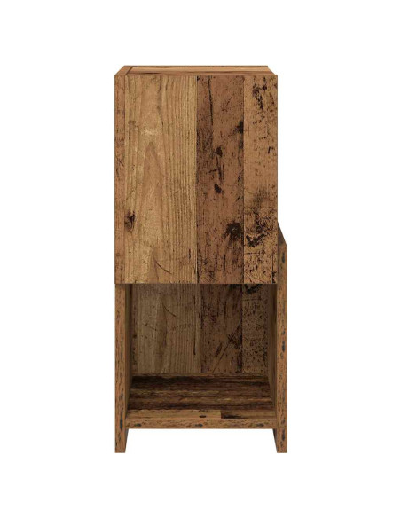 Mobile angolare Legno vecchio 25,5x25x55cm Legno multistrato