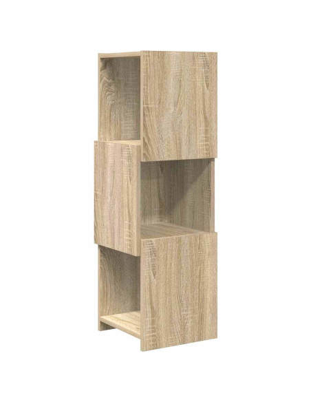 Mobile angolare Rovere Sonoma 30,5x30x95cm Legno multistrato