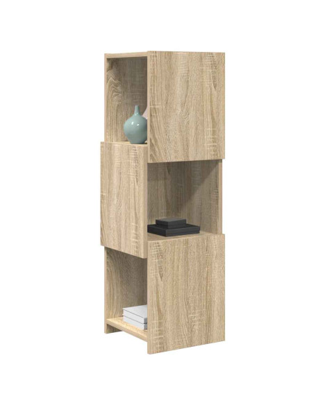 Mobile angolare Rovere Sonoma 30,5x30x95cm Legno multistrato